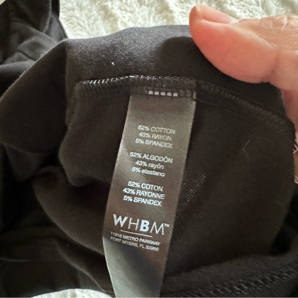 White House Black Market black sleeveless top - Picture 7 of 7